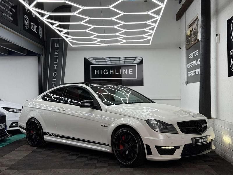 Used Mercedes C63 AMG AMG 2013 White Coupe