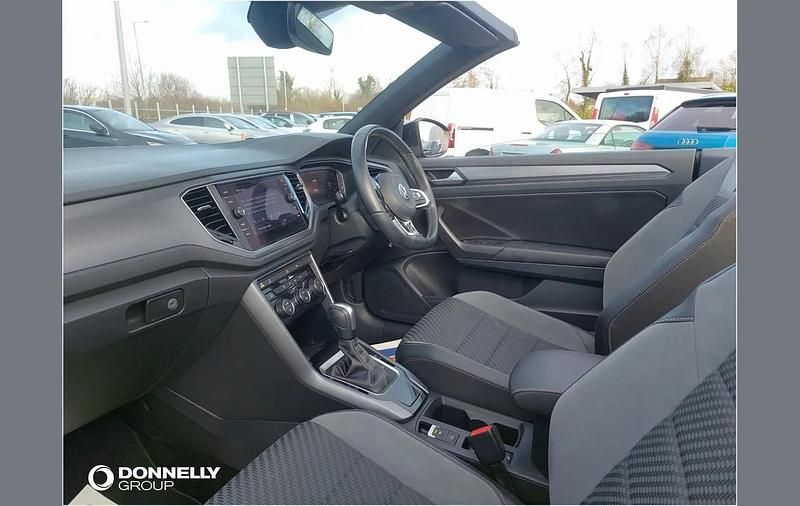 Used VW T-Roc Cabriolet R-line 150 HP (110 kW) 2022 Black Cabriolet