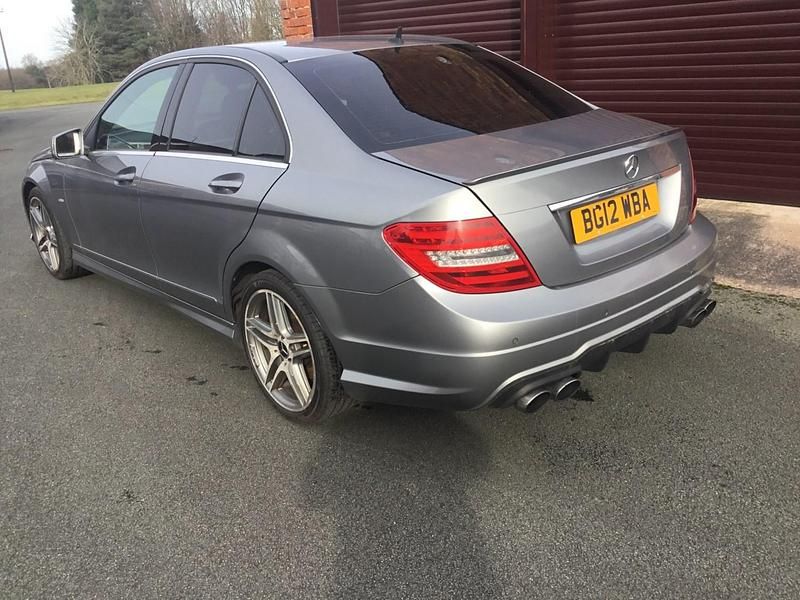 Used Mercedes C220 2012 Silver Sedan