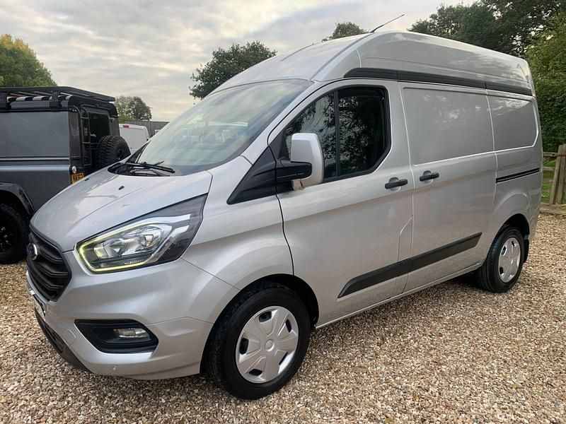 Used Ford Transit Custom Trend 130 HP (95 kW) 2020 Silver Van