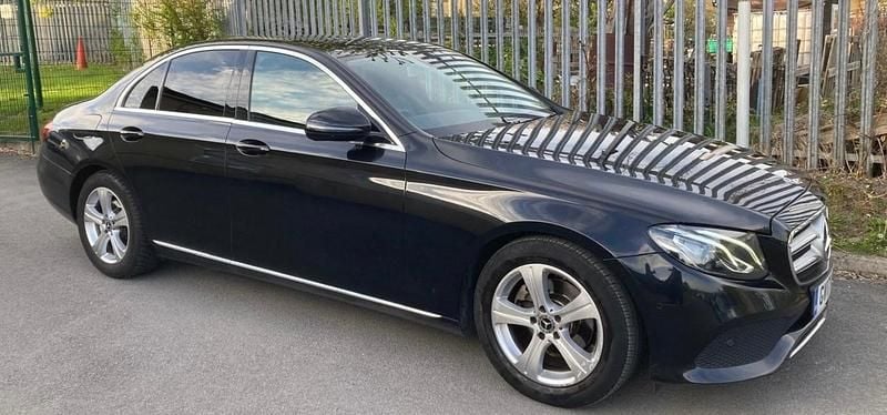 Used Mercedes E220 SE 2017 Black Sedan