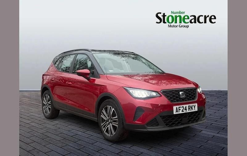 Red Used 2024 Seat Arona SE Technology SUV | £13,990 (Good price) - Image 1/4