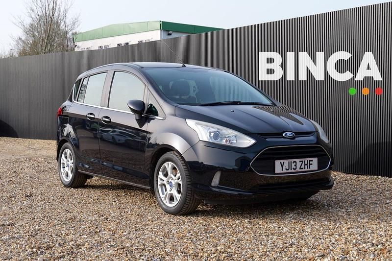 Used Ford B-MAX Zetec 105 HP (77 kW) 2013 Black MPV
