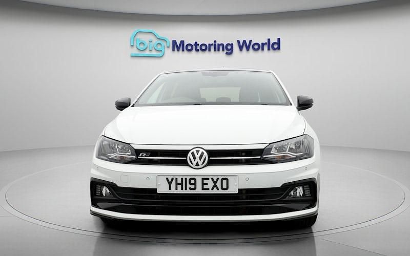 Used VW Polo R-line 116 HP (85 kW) 2019 White Hatchback