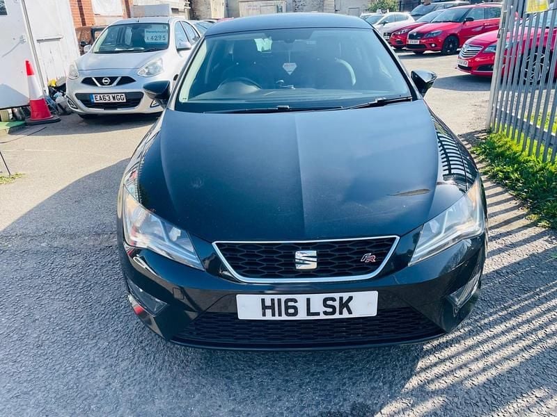 Used Seat Leon FR 150 HP (110 kW) 2015 Black Hatchback