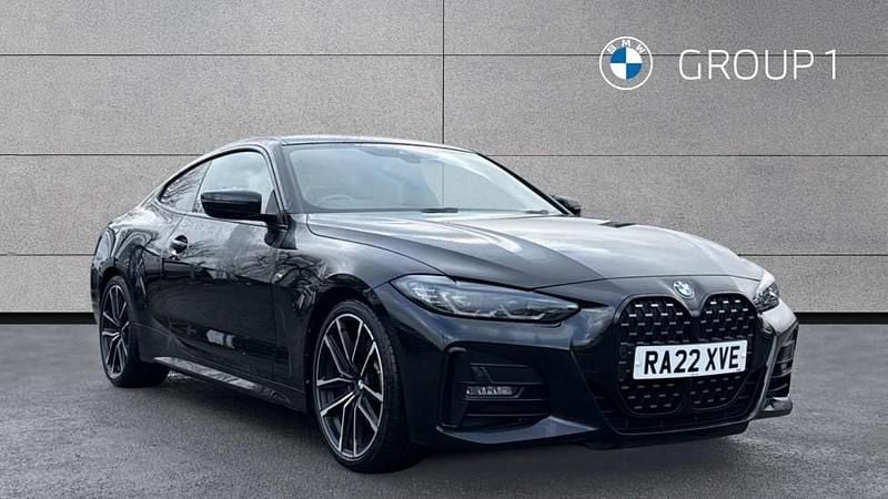 Black Used 2022 BMW 430 M Sport Coupe | £29,450 (Fair price) - Image 1/4