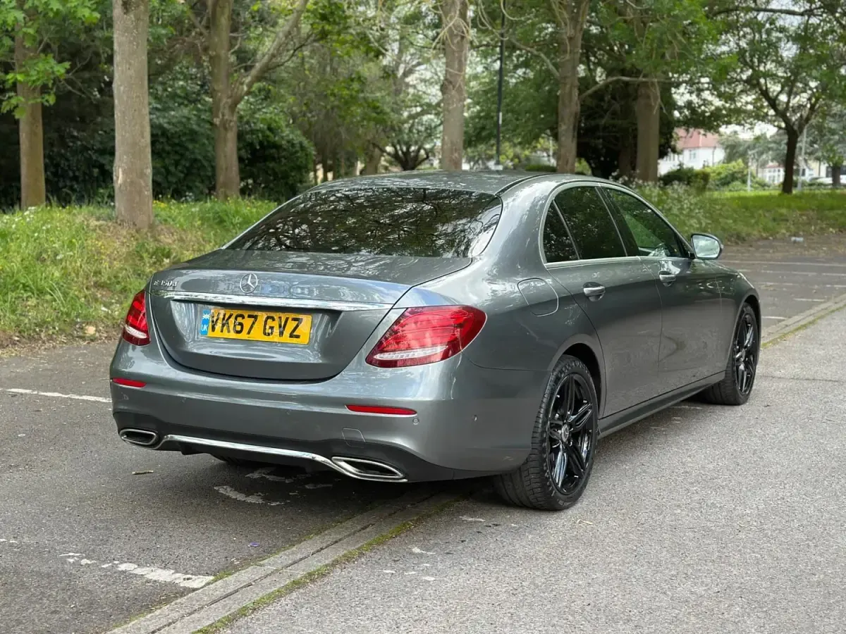 Used Mercedes E350 AMG line 2017 Grey Sedan