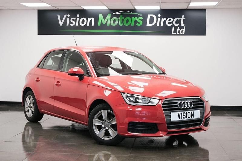 Red Used 2016 Audi A1 Sportback Design Hatchback | £8,980 (Good price) - Image 1/3