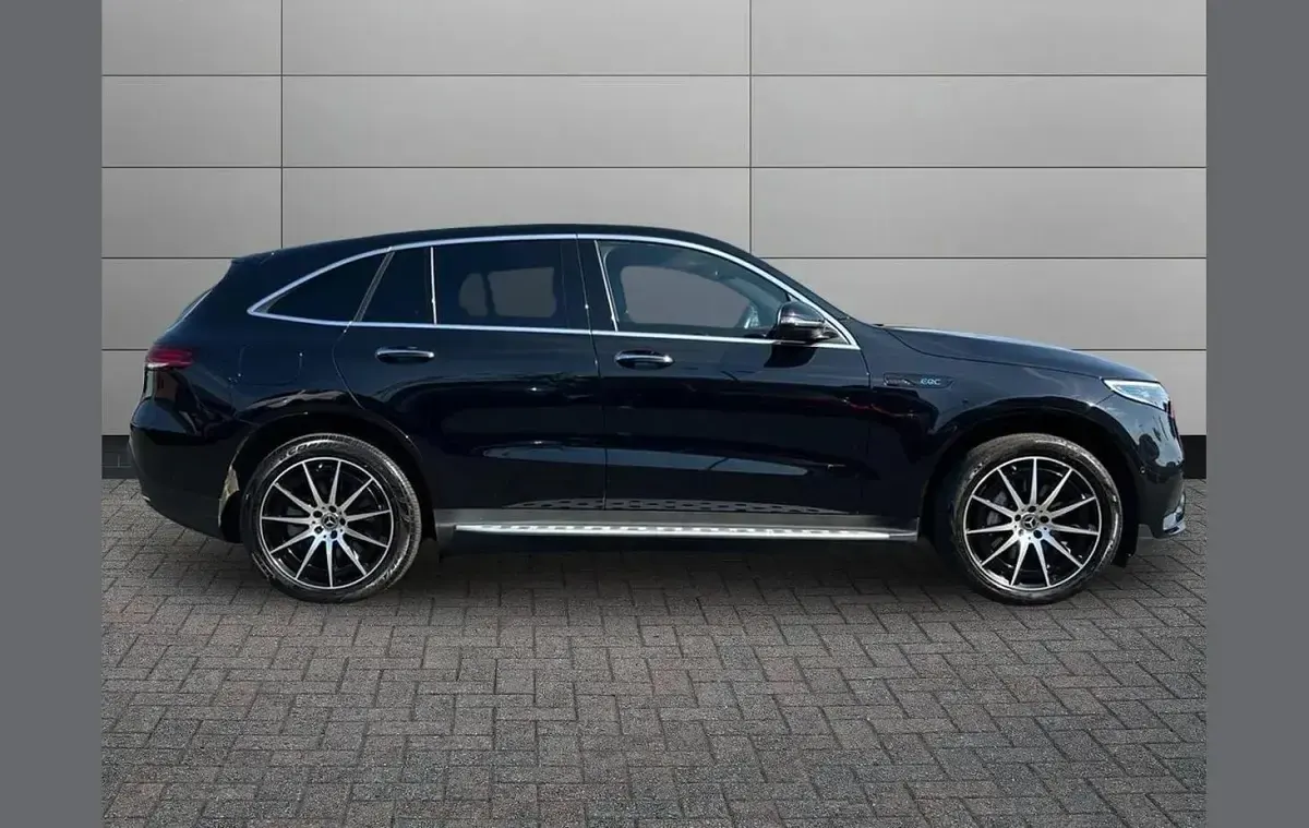 Used Mercedes EQC400 AMG line 300 kW (408 HP) 2023 Black SUV