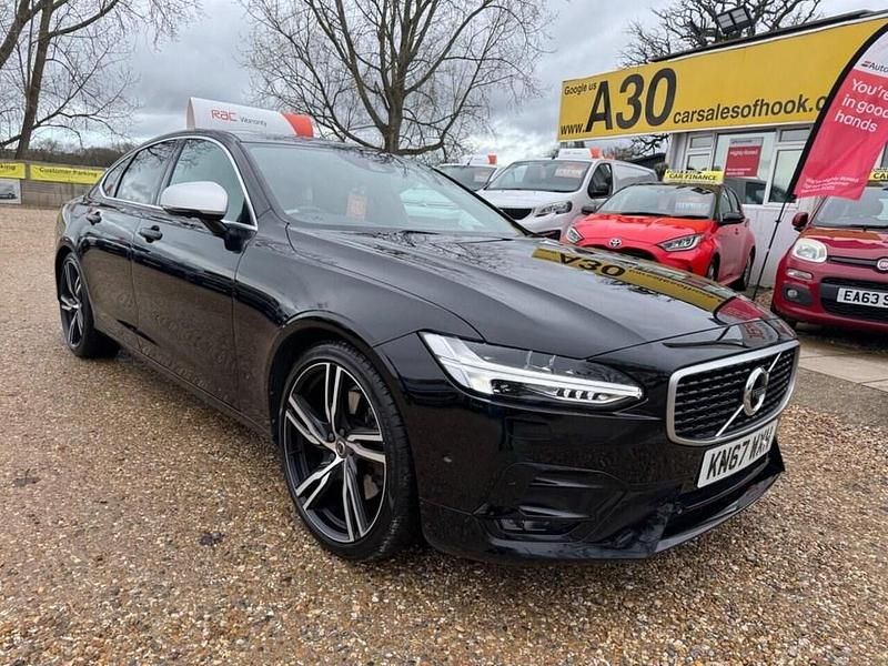 Used Volvo S90 R-Design Pro 2017 Black Sedan