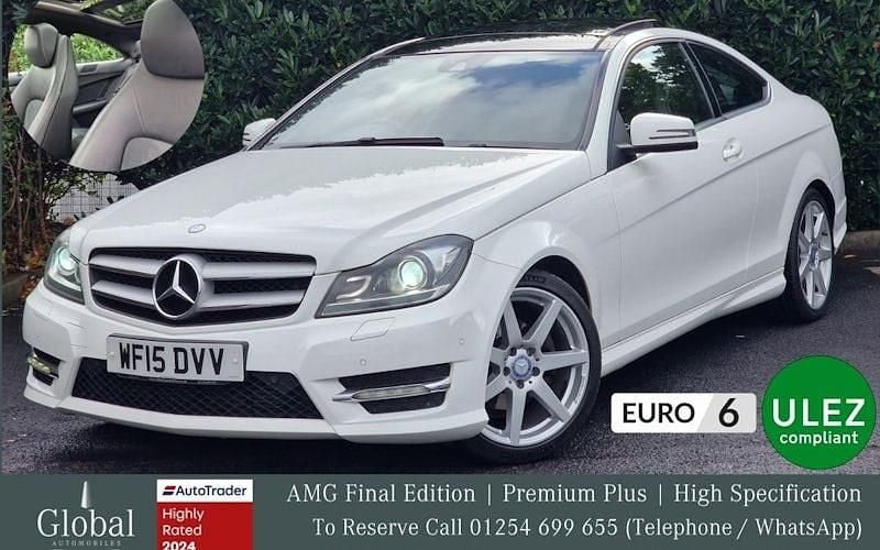 Used 2015 Mercedes C250 Sport Edition Coupe | £7,200 (Good price) - Image 1/4