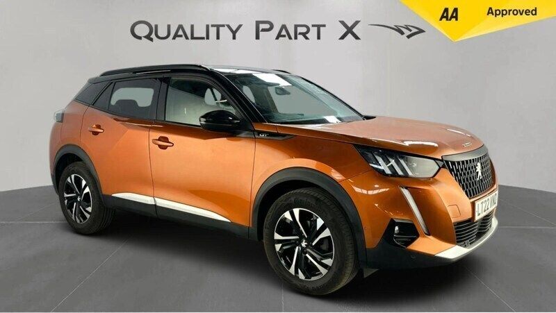 Orange Used 2022 Peugeot 2008 GTi SUV | £16,200 (Good price) - Image 1/4