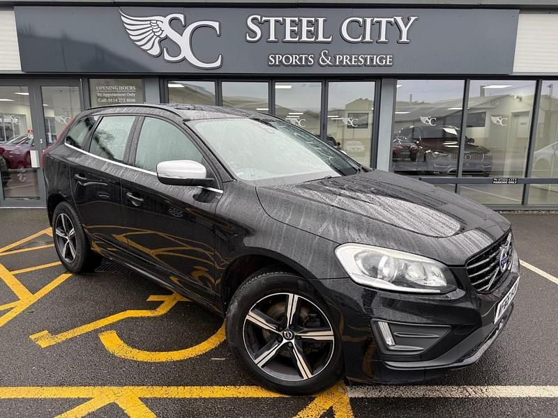 Black Used 2016 Volvo XC60 R-Design SUV | £11,235 (Fair price) - Image 1/3