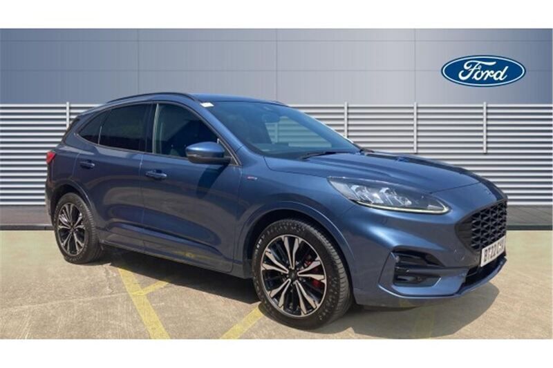 Blue Used 2022 Ford Kuga ST-Line X SUV | £23,162 (Fair price) - Image 1/4