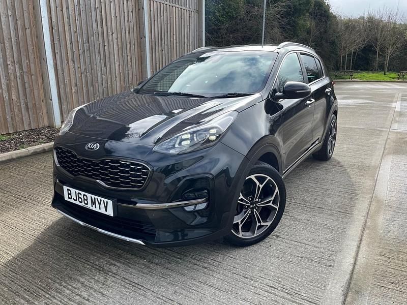 Used Kia Sportage GT-Line 2018 Black SUV