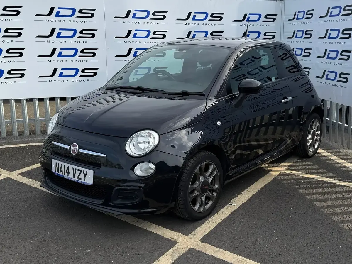 Used Fiat 500 S 69 HP (50 kW) 2014 Black Hatchback