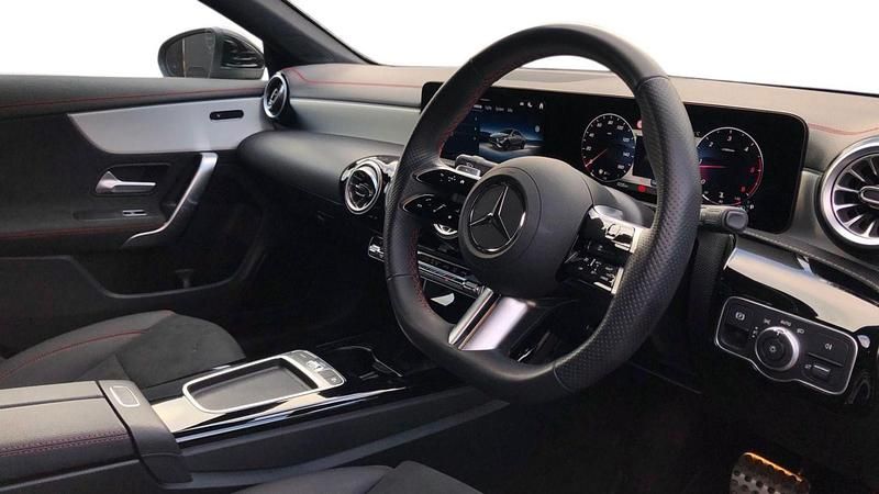 Used Mercedes CLA220 AMG Line Premium 190 HP (139 kW) 2025 Cosmos black metallic Sedan