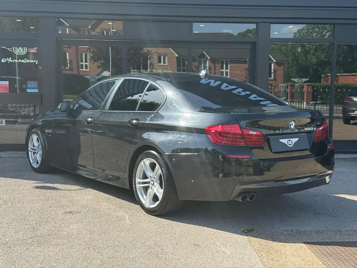 Used BMW 520 M Sport 2016 Black Sedan