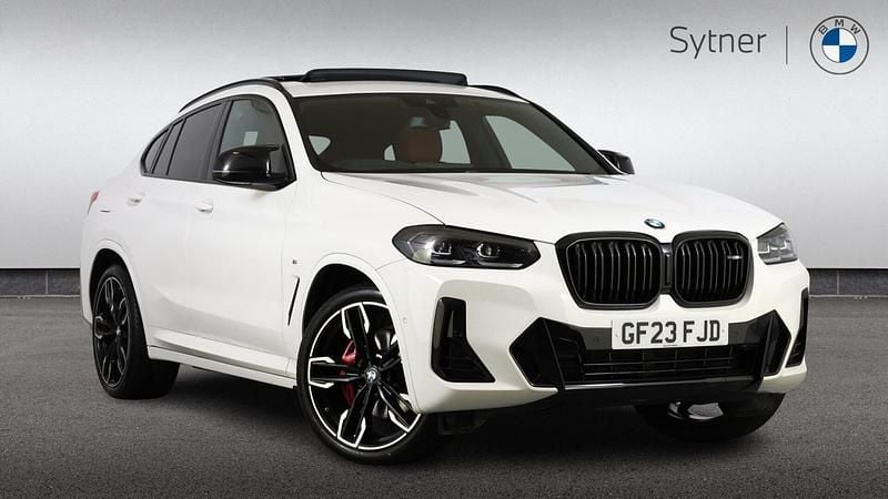 White Used 2023 BMW X4 Shadowline SUV | £48,500 (Fair price) - Image 1/4