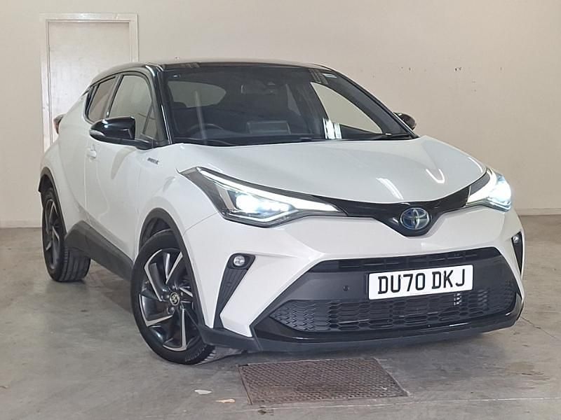 White Used 2020 Toyota C-HR SUV | £19,798 (A bit pricey) - Image 1/4