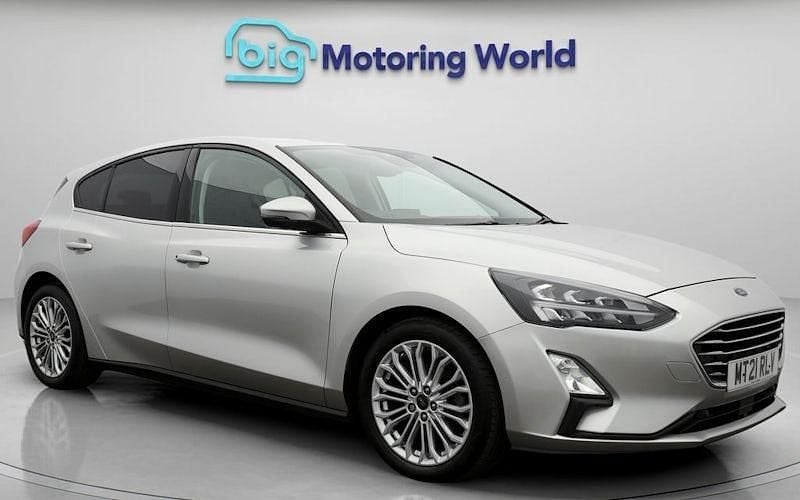 Silver Used 2021 Ford Focus Titanium X Hatchback | £11,100 (Good price) - Image 1/4