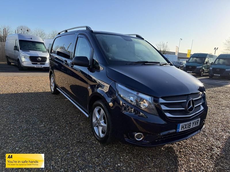 Blue Used 2018 Mercedes Vito Van | £16,695 (Fair price) - Image 1/3