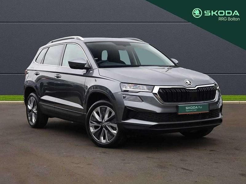 Graphite grey metallic Used 2023 Skoda Karoq SE L SUV | £23,995 (Fair price) - Image 1/4