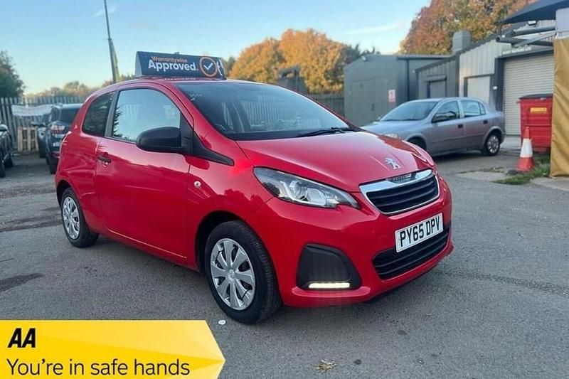 Red Used 2016 Peugeot 108 Access Hatchback | £4,490 (Good price) - Image 1/1