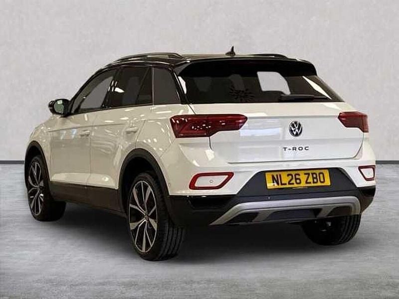 New VW T-Roc Design 115 HP (84 kW) 2026 White SUV