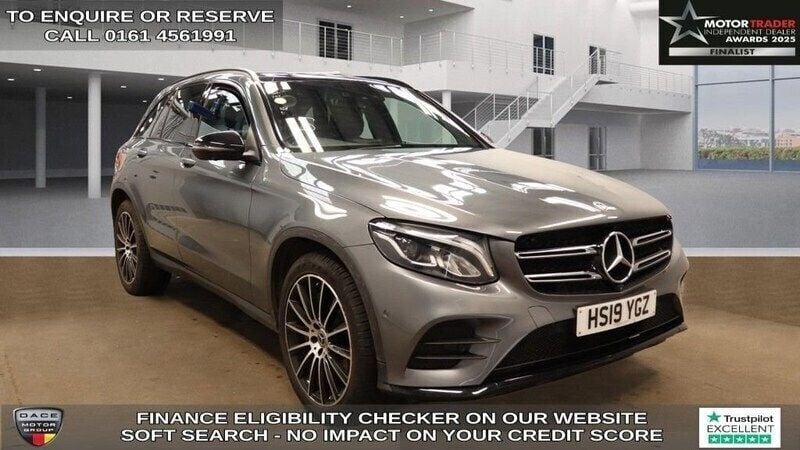 Grey Used 2019 Mercedes GLC250 AMG SUV | £20,720 (Fair price) - Image 1/4
