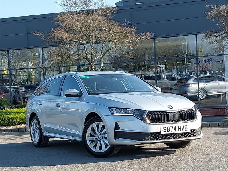 Used Skoda Octavia SE L 150 HP (110 kW) 2024 Silver Estate