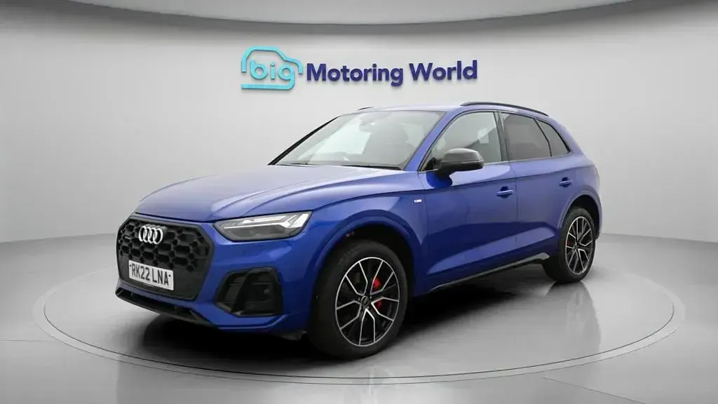 Used Audi Q5 204 HP (150 kW) 2022 Blue SUV