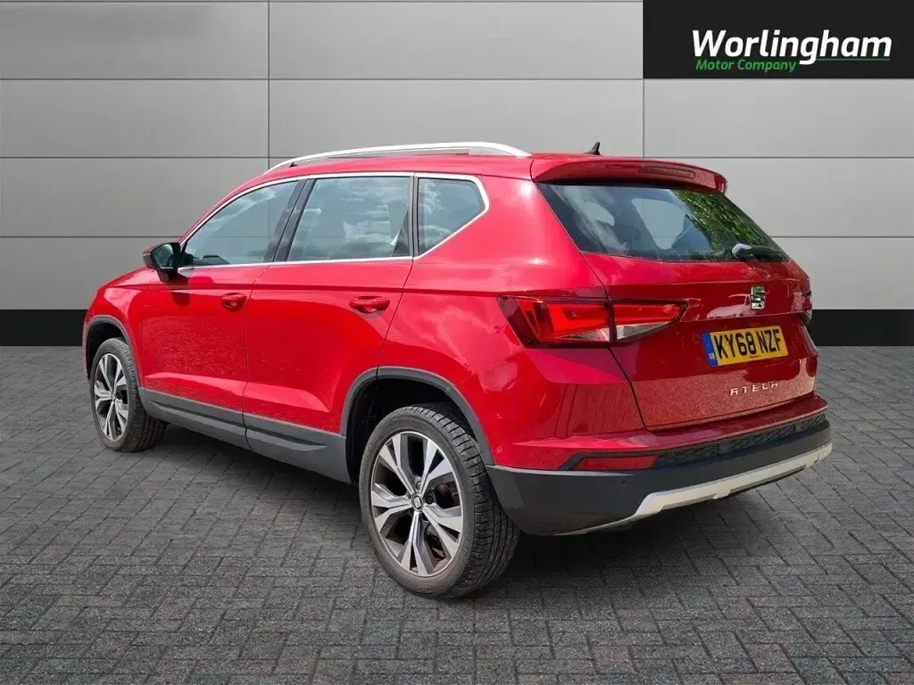 Used Seat Ateca SE Technology 115 HP (84 kW) 2018 Red SUV
