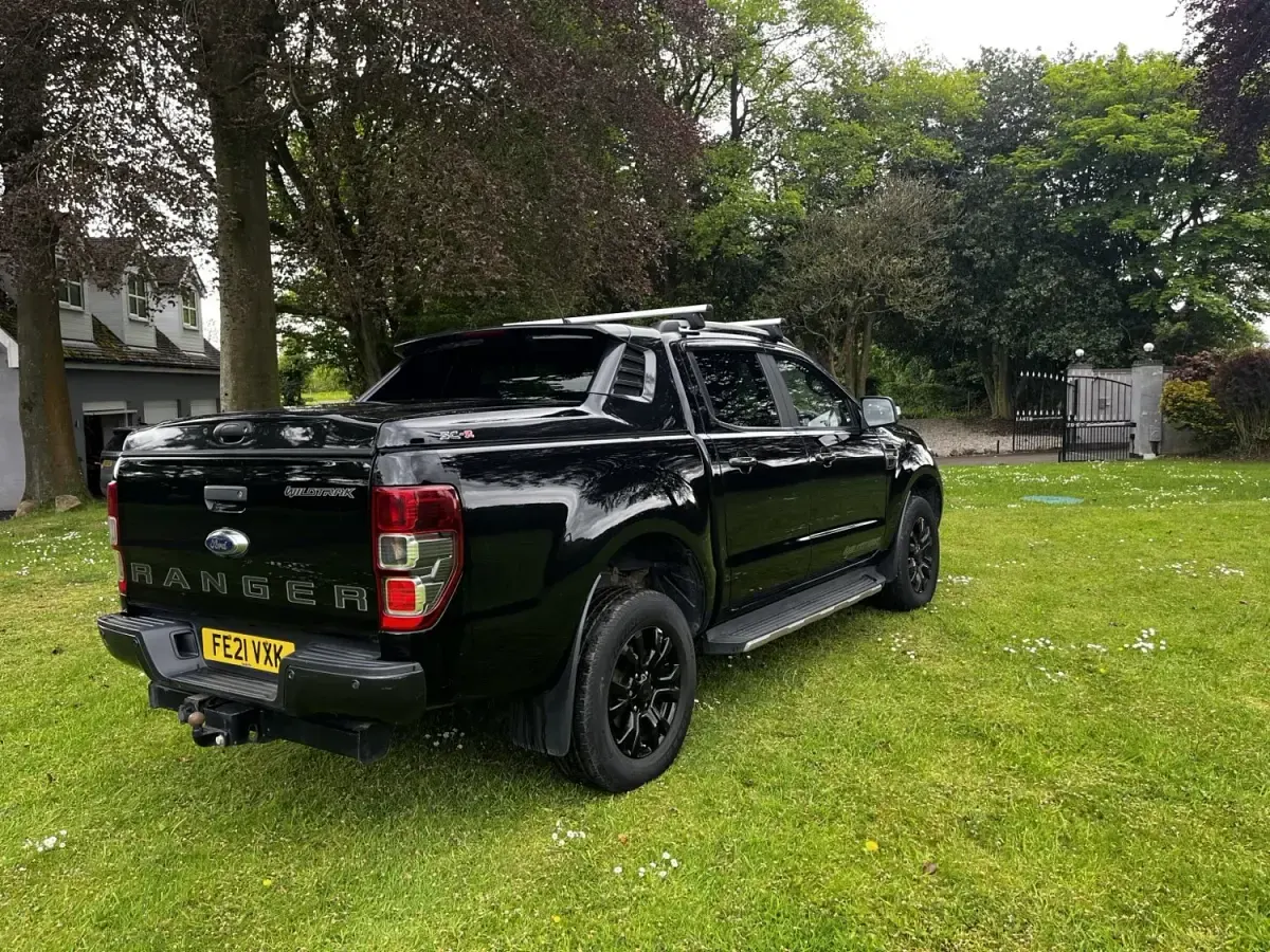 Używany Ford Ranger Wildtrack 2021 Czarny Pickup