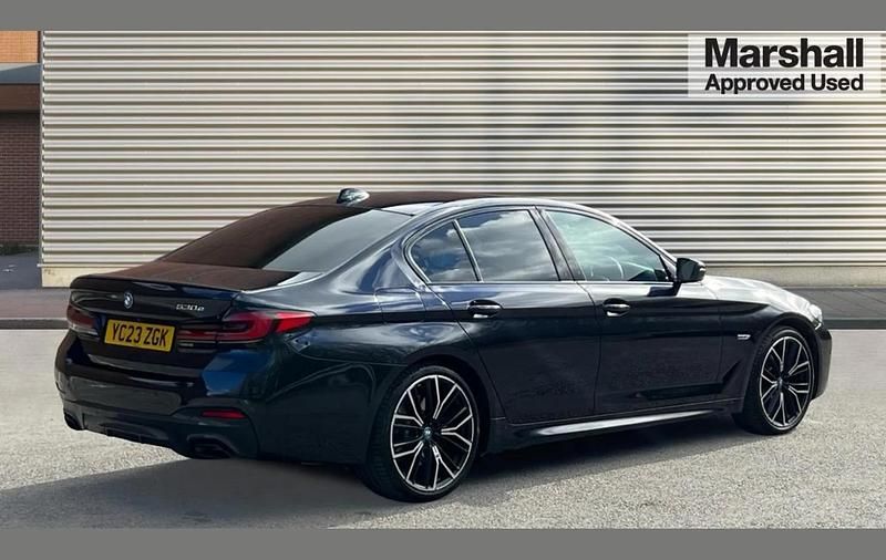 Used BMW 530e M Sport 292 HP (214 kW) 2023 Black Sedan