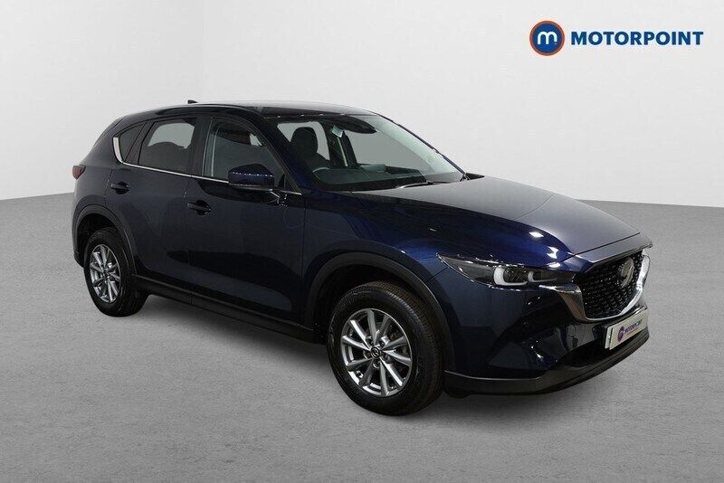 Blue Used 2024 Mazda CX-5 Center-Line SUV | £22,999 (Good price) - Image 1/4
