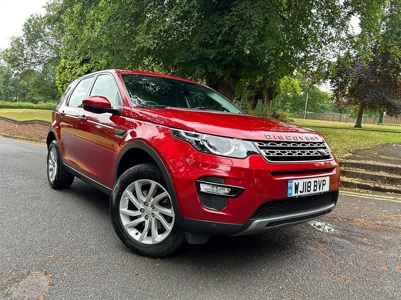 Red Used 2018 Land Rover Discovery Sport SE SUV | £13,999 (Fair price) - Image 1/4
