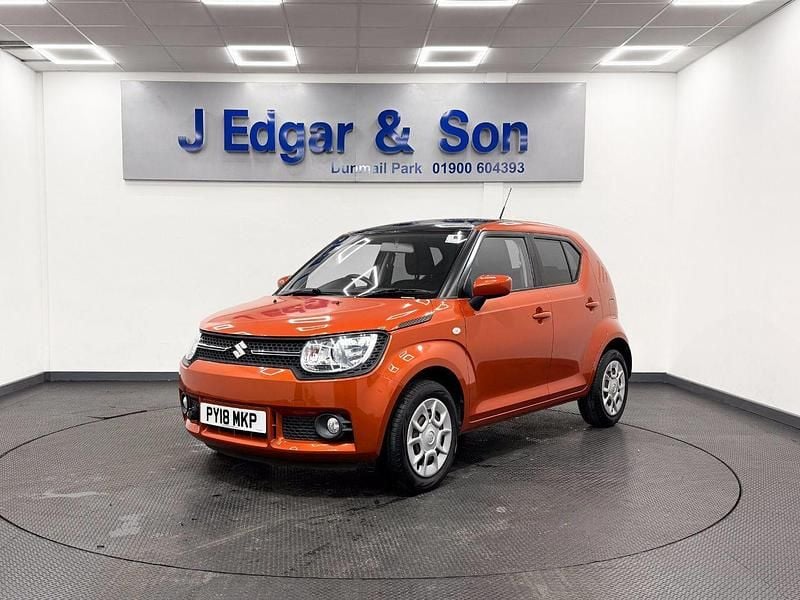 Used Suzuki Ignis SZ3 90 HP (66 kW) 2018 Orange/black SUV