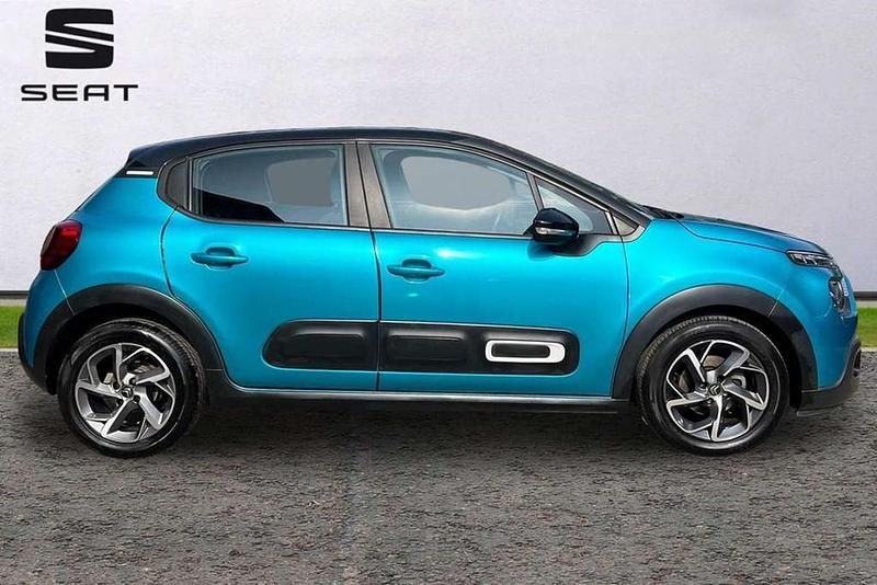 Used Citroën C3 PureTech 81 HP (59 kW) 2021 Blue Hatchback