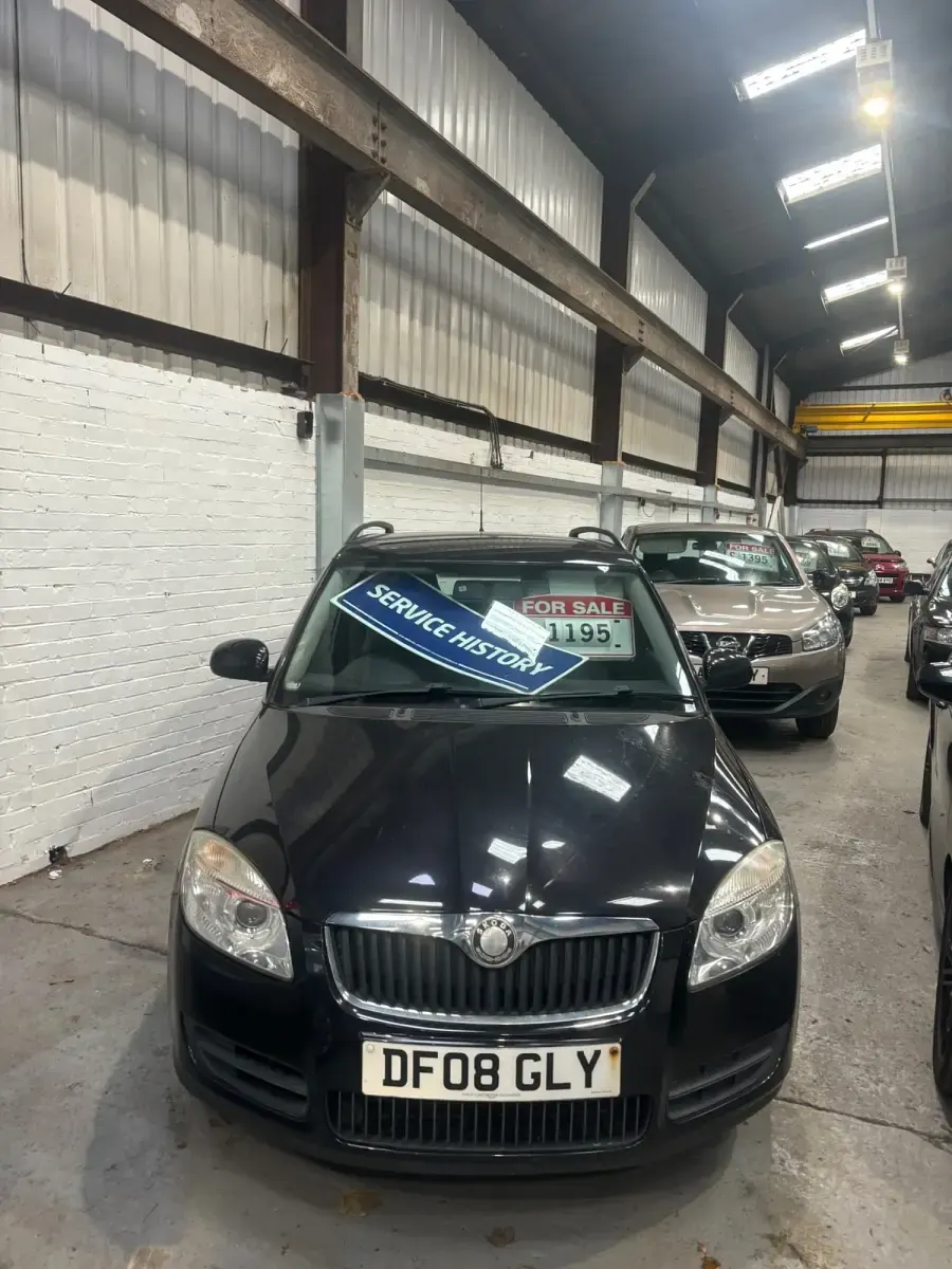 Second-hand Skoda Fabia 80 CP (58 kW) 2008 Negru Break