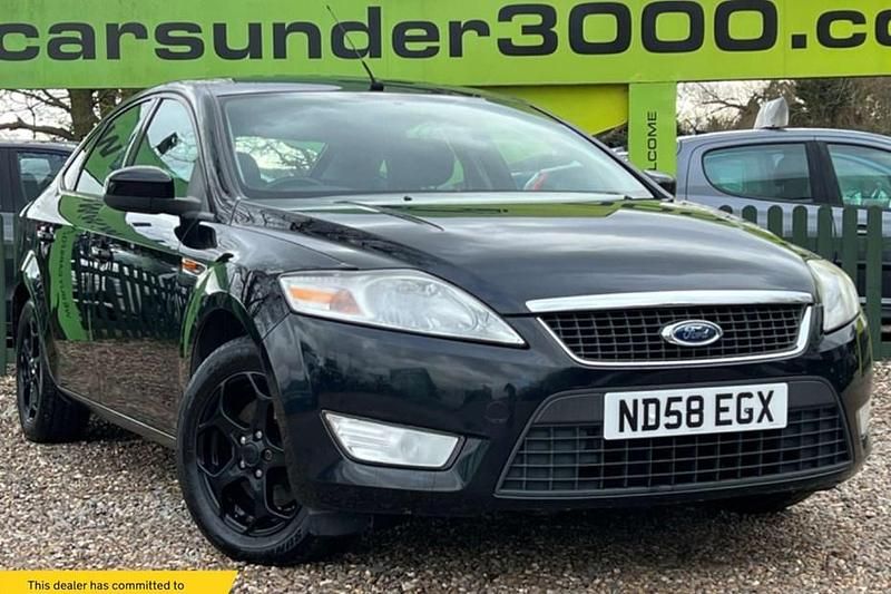 Used Ford Mondeo Zetec 2008 Black Hatchback