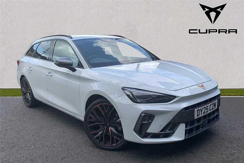 White Used 2025 Cupra Leon Estate | £32,000 - Image 1/4