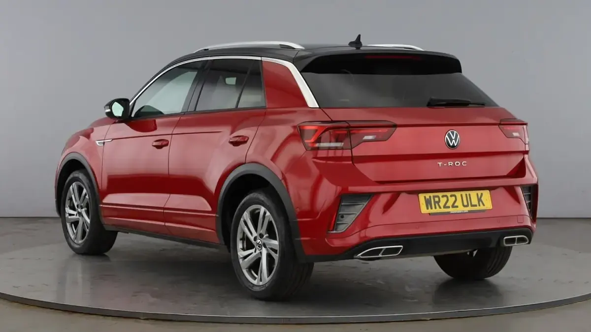 Used VW T-Roc R-line 150 HP (110 kW) 2022 Red SUV