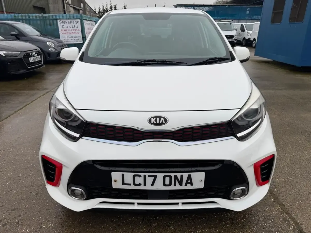 Used Kia Picanto GT-Line 66 HP (48 kW) 2017 White Hatchback