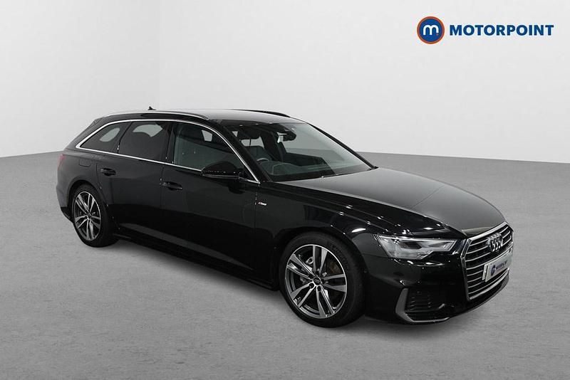 Black Used 2023 Audi A6 S-Line Estate | £30,349 (Fair price) - Image 1/4