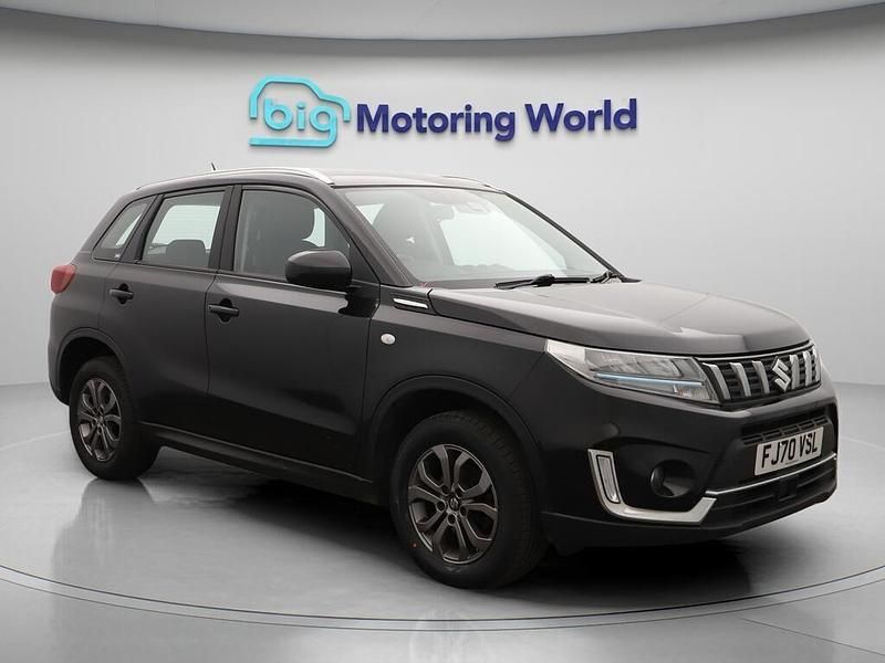 Black Used 2020 Suzuki Vitara SZ4 SUV | £8,972 (Good price) - Image 1/4