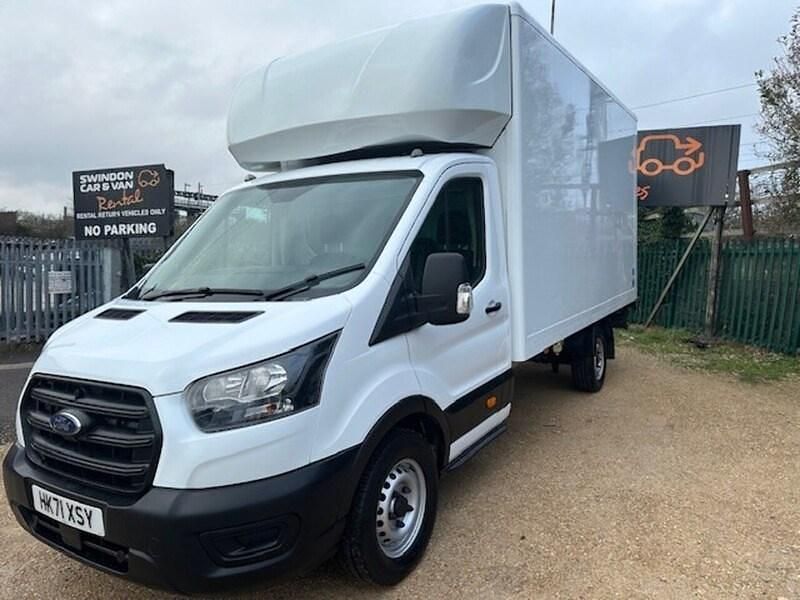 Used Ford Transit 130 HP (95 kW) 2021 White Cabriolet