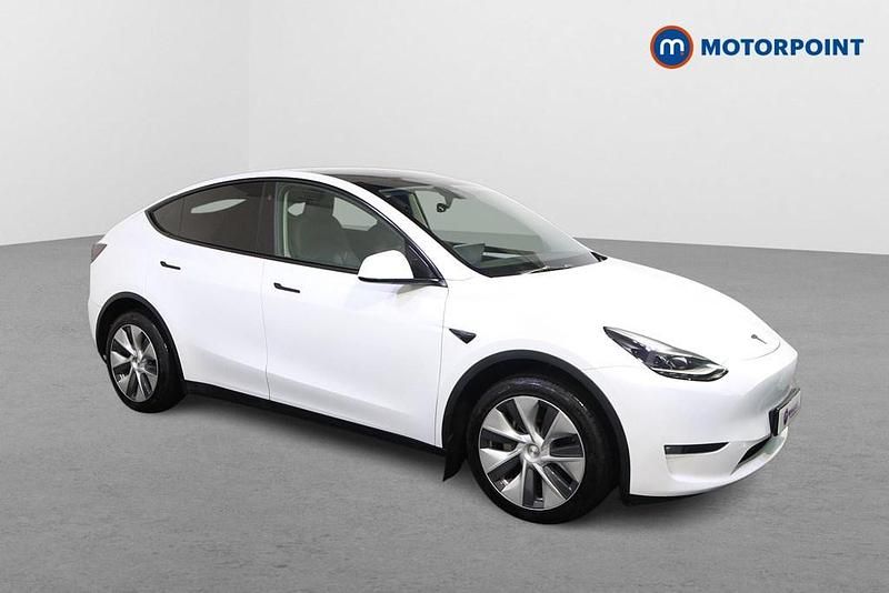 Used Tesla Model Y Long Range AWD 378 kW (514 HP) 2023 White SUV