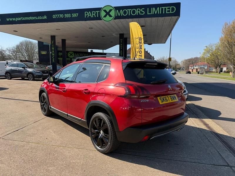 Used Peugeot 2008 GT-line 2017 Red SUV