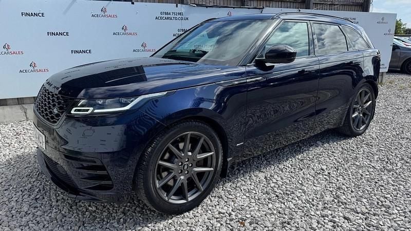 Gebraucht Land Rover Range Rover Velar HSE Dynamic 300 PS (220 kW) 2021 Blau SUV